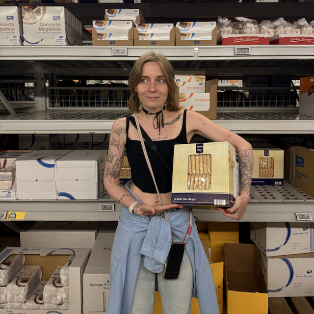 got so good at making tiramisu that you can basically do it with your left hand now.